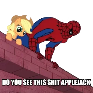 Sticker MLP bitard talks ,) by vw. - 5