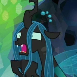 Sticker Queen Chrysalis | @MyLittlePony_bots - 7
