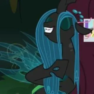 Sticker Queen Chrysalis | @MyLittlePony_bots - 5