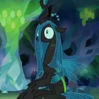 Sticker Queen Chrysalis | @MyLittlePony_bots - 8