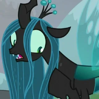 Sticker Queen Chrysalis | @MyLittlePony_bots - 9