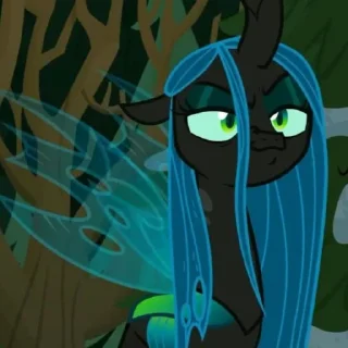 Sticker Queen Chrysalis | @MyLittlePony_bots - 0