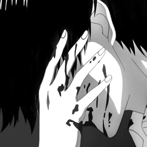 аниме эскиз иллюстрация