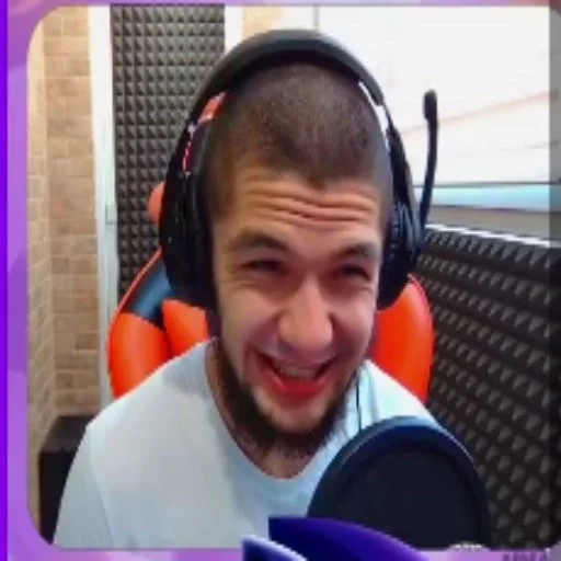 headphones person human face