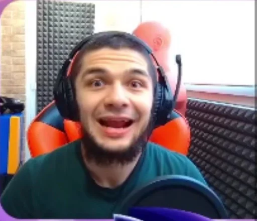 человеческое лицо Человек наушники