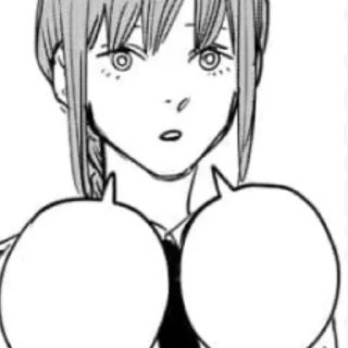 Стикер 𝐌akima // @StickerAnimePack - 9