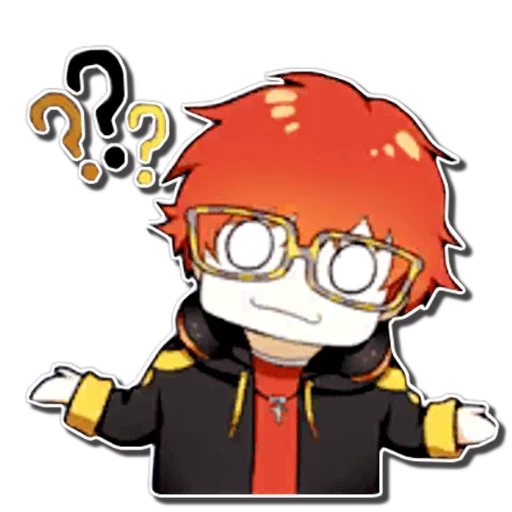 Sticker Mystic Messenger [รקร] - 11