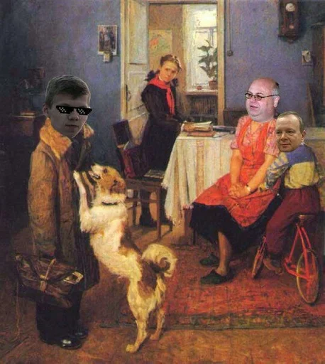 painting clothing person