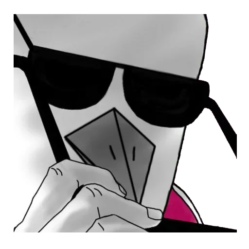 мехмот чят by @fStikBot - human face