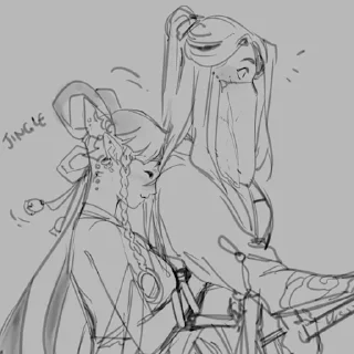 Стикер Минлины<3 - 5