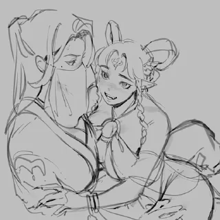 Стикер Минлины<3 - 7