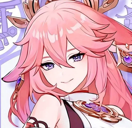 яэ мико :: @fStikBot - cartoon