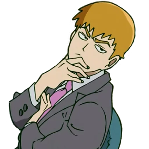 Стикер mob psycho 100 - 11