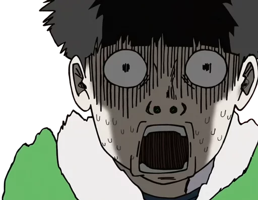 Стикер mob psycho 100 - 1
