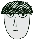Sticker mob psycho 100 - pack 2 - 10