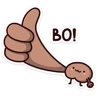 Sticker Попкинс Мокка от @TgSticker - 4