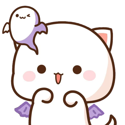 Sticker mochipeachcatsHALLOWEEN - 1