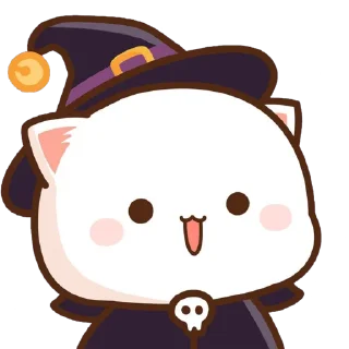 Sticker all @mochipeachcats stickers, Halloween - 8