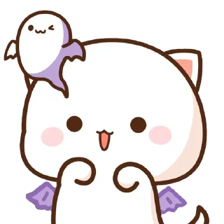 Sticker all @mochipeachcats stickers, Halloween - 11