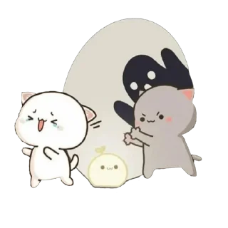 Sticker all @mochipeachcats stickers, Halloween - 2