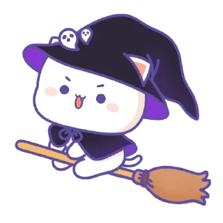 Sticker all @mochipeachcats stickers, Halloween - 0