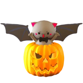 Sticker all @mochipeachcats stickers, Halloween - 6