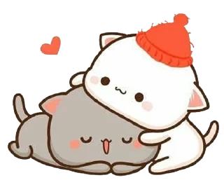 Стикер all @mochipeachcats stickers, Winter&Holidays - 6