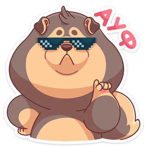 Стикер Моти :: @stickroom - 2