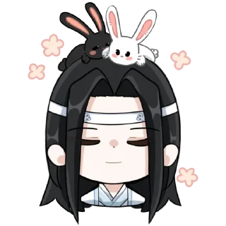 Стикер mdzs x genshin @qqwelj - 0