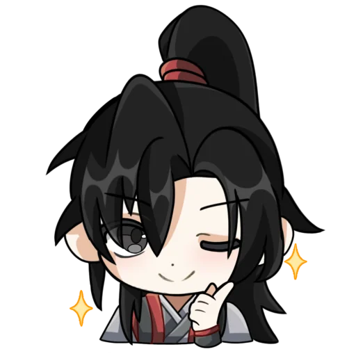 Стикер mdzs x genshin @qqwelj - 6