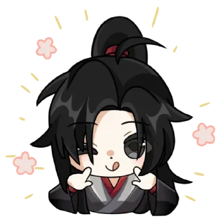 Стикер mdzs x genshin @qqwelj - 1