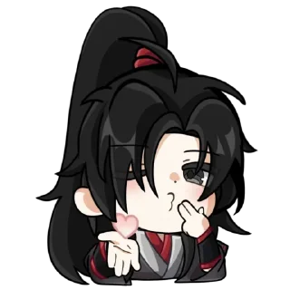 Стикер mdzs x genshin @qqwelj - 9