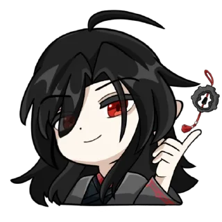 Стикер mdzs x genshin @qqwelj - 7