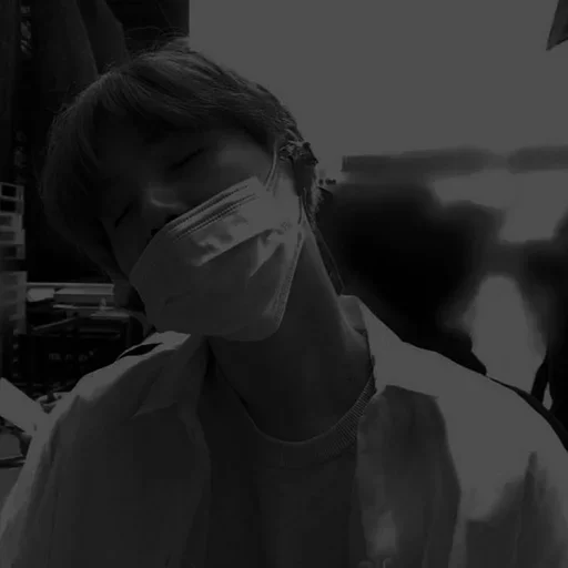 black and white person blindfold