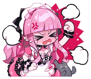 Sticker Menhera Moeru Mimin ♡ @ririmoji
 by Moeru Mimin (line) - 5