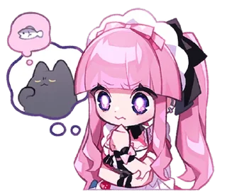 Sticker Menhera Moeru Mimin ♡ @ririmoji
 by Moeru Mimin (line) - 6