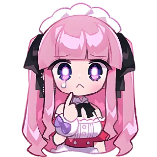 Sticker Моэру чан ⇾ ❲ @moleboroda ❳ - 5