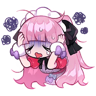 Sticker Моэру чан ⇾ ❲ @moleboroda ❳ - 6