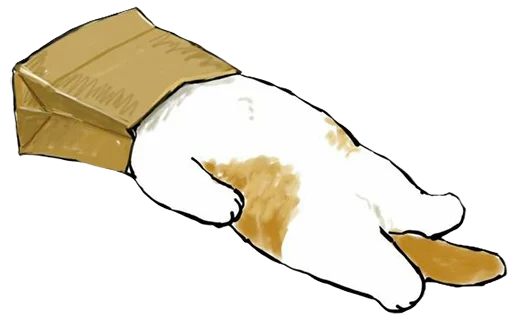 Стикер mofu_little_cats - 1