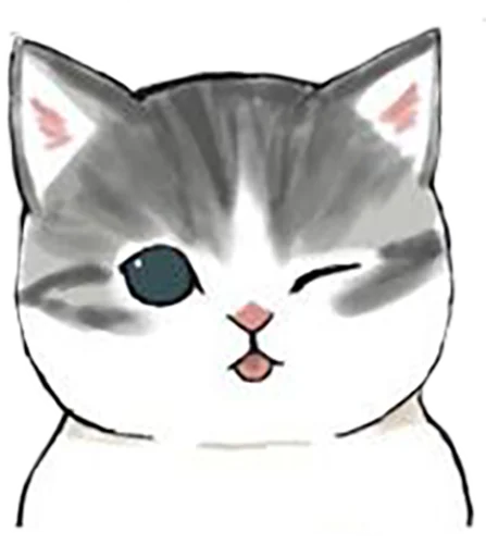Sticker mofu_little_cats - 1