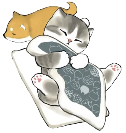 Sticker mofu_little_cats - 1