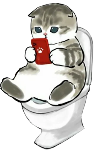 Sticker mofu_little_cats - 1