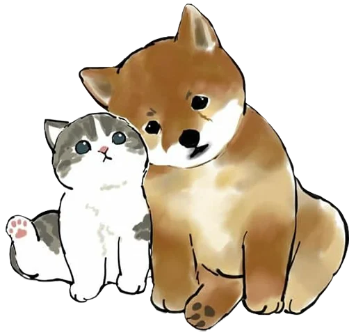 Sticker mofu_little_cats - 1