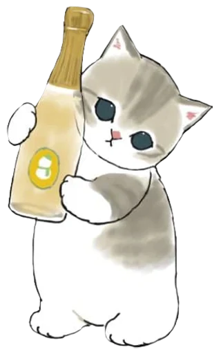 Sticker mofu_little_cats - 1