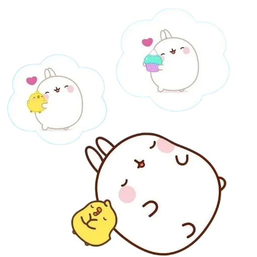 Sticker molang_840_by_anime4_robot - 1