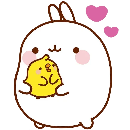 Sticker molang_840_by_anime4_robot - 1