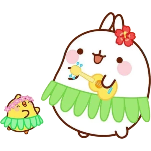 Sticker molang_840_by_anime4_robot - 1