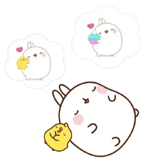 Sticker Molang @anime4_arts - 7