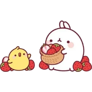 Sticker Molang @anime4_arts - 1