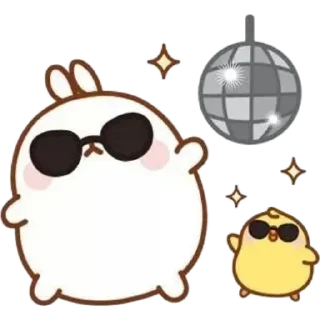 Sticker Molang @anime4_arts - 5